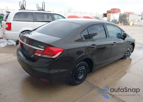 2013 Honda Civic Ex из США, поврежденный, VIN 19XFB2F89DE047585